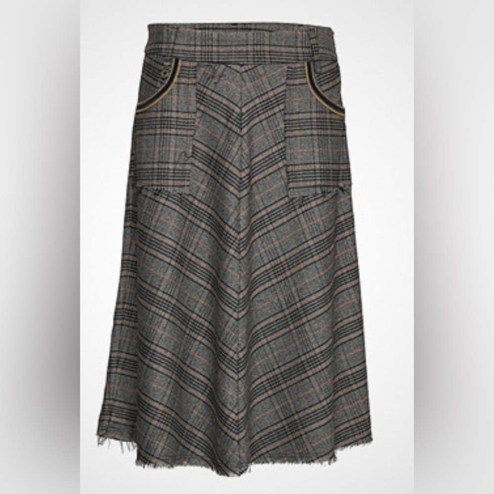 Mos Mosh Alice Milano Skirt in Black Check A-Line skirt